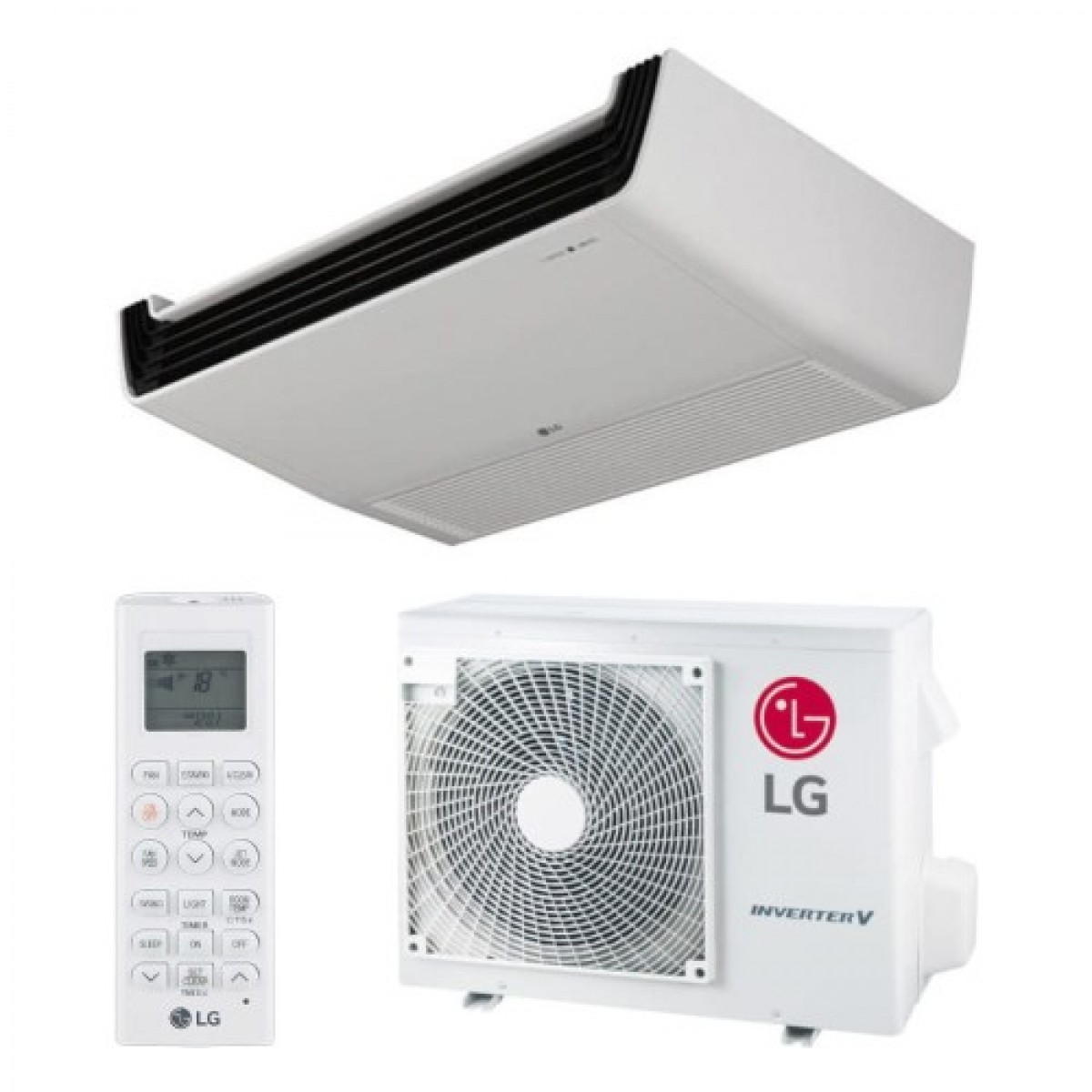 Šilumos siurblys LG High-Inverter palubinis oras-oras UV36FH.N20+UUD3.U40 Šildymo galia 10,8 kW, Šaldymo galia 9,5 kW R32 Šilumos siurblys LG High-Inverter palubinis oras-oras UV36FH.N20+UUD3.U40 Šildymo galia 10,8 kW, Šaldymo galia 9,5 kW R32